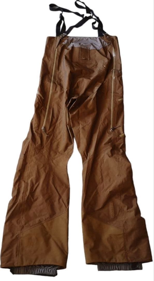 美品　Patagonia パタゴニア パウスレイヤー・ビブパンツ　ブラウン　XS