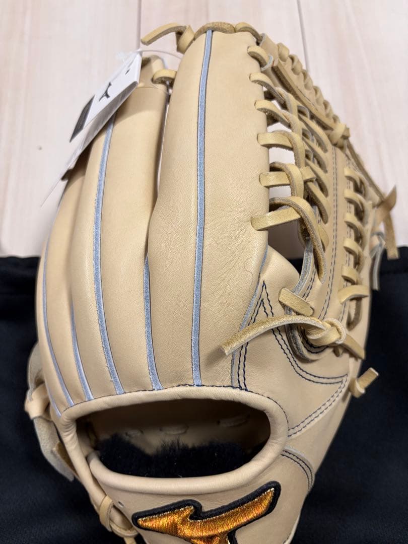 ミズノプロ硬式グラブ オールラウンド用　ブロンド