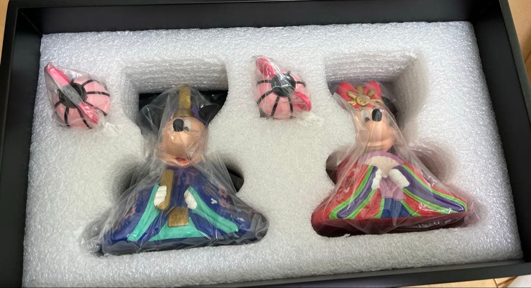 【未使用】ディズニー　ミッキー＆ミニー ひな人形　雛人形　雛祭り