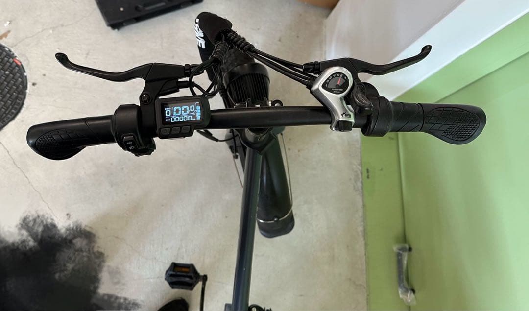 19 ファットバイク20インチ折り畳みビーチクルーザー自転車 F 7段変速