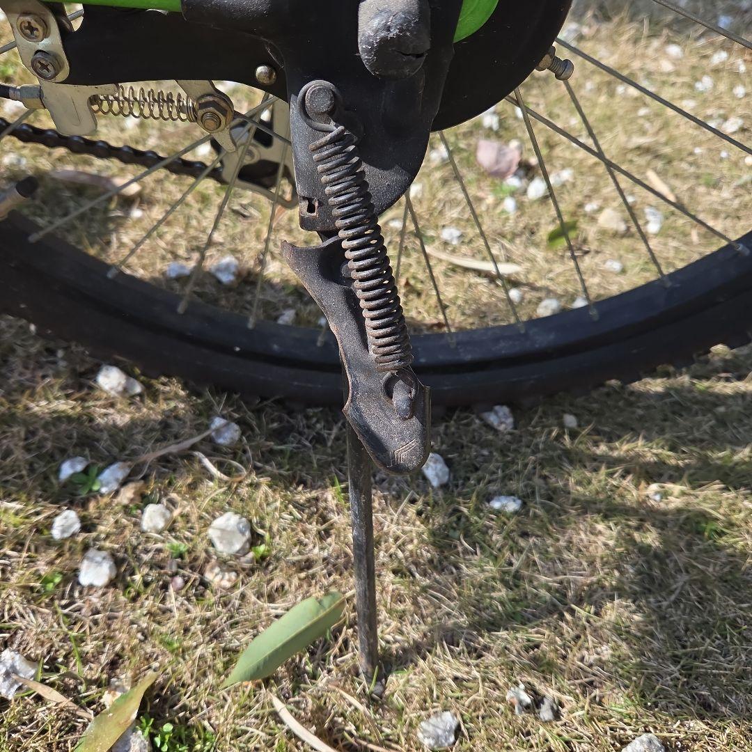 子供用自転車 グリーン 24インチ6段変速マウンテン【お値下げ】