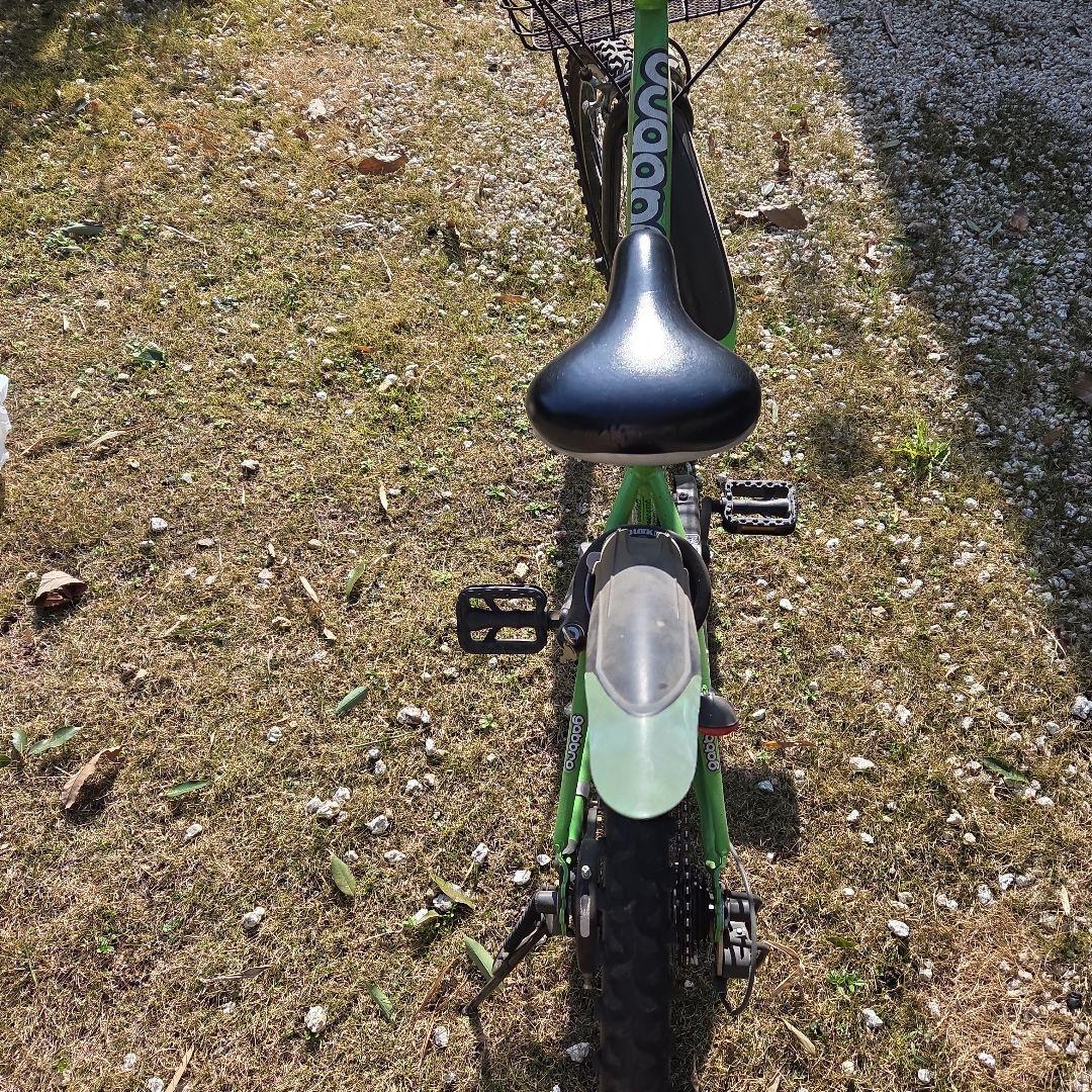 子供用自転車 グリーン 24インチ6段変速マウンテン【お値下げ】