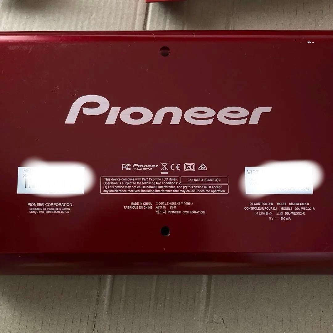 Pioneer DJ DDJ - WeGO2 WeGO コントローラー レッド