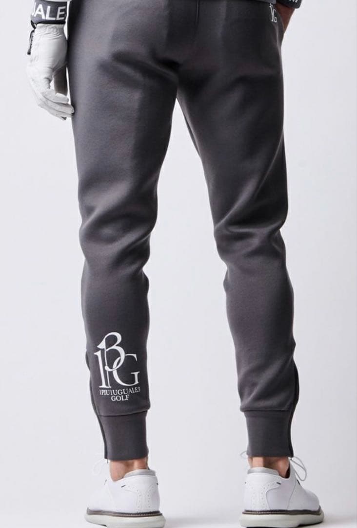 1PIU1UGUALE3 ADP GOLF ZIP SLACKS［GRAY］