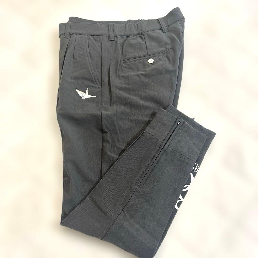 1PIU1UGUALE3 ADP GOLF ZIP SLACKS［GRAY］