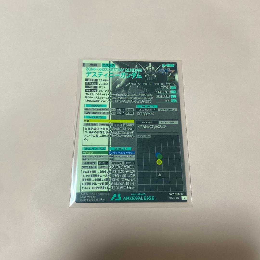 アーセナルベースディスティニーガンダムSP-SEC