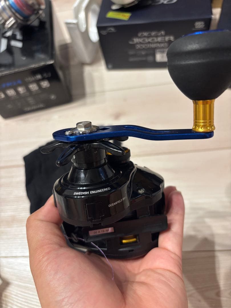 2月1日の昼までAbuGarcia OCEANFIELD BG左巻き