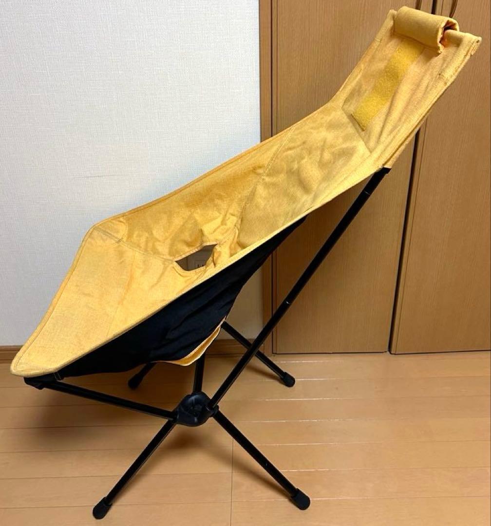 Helinox サンセットチェアホーム　マスタード アウトドア イス キャンプ
