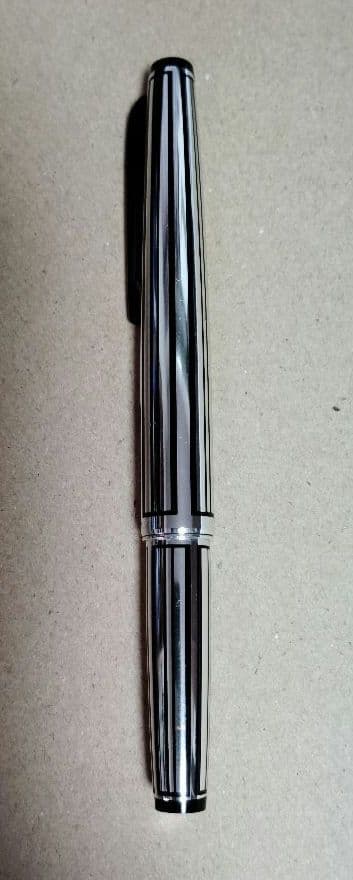 万年筆　プラチナ　14KWG　太字