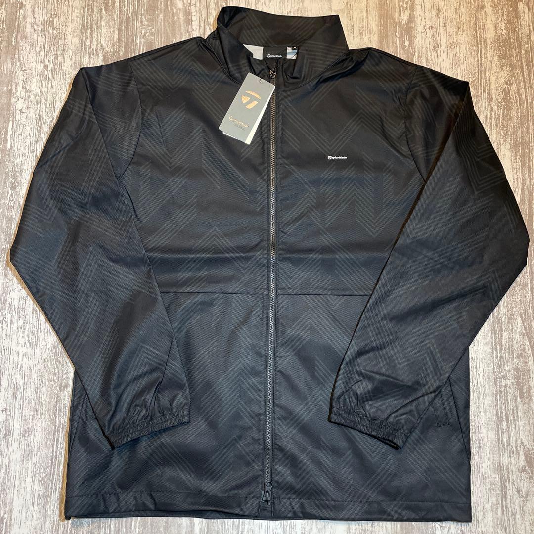 テーラーメイド　ゴルフウェア　フルジップ　ジャケット　Oサイズ　ブラック