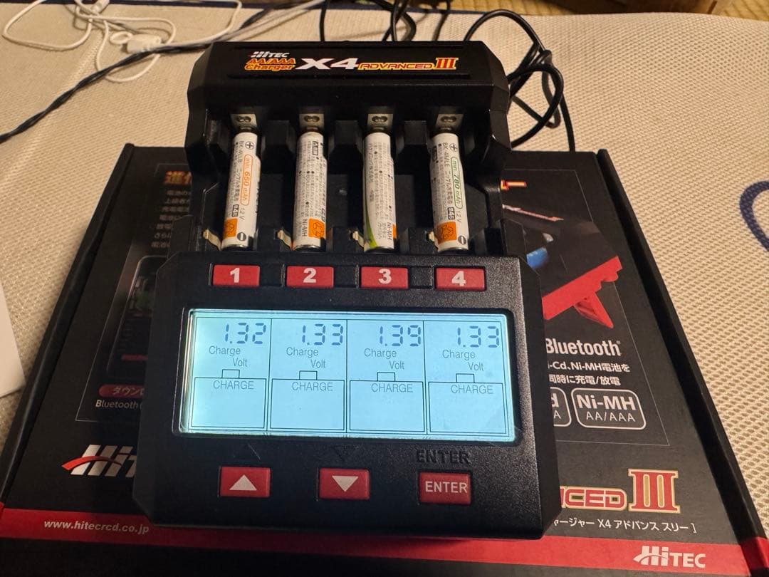 ミニ四駆　HITEC X4 ADVANCED3 充電器