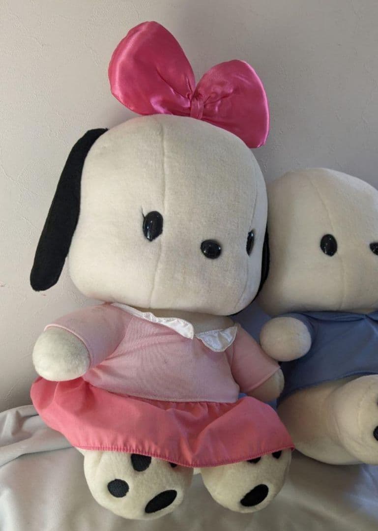 希少　非売品　ポチャッコ　ポチャミ　ぬいぐるみ　八千代銀行　着せ替え可能　レア