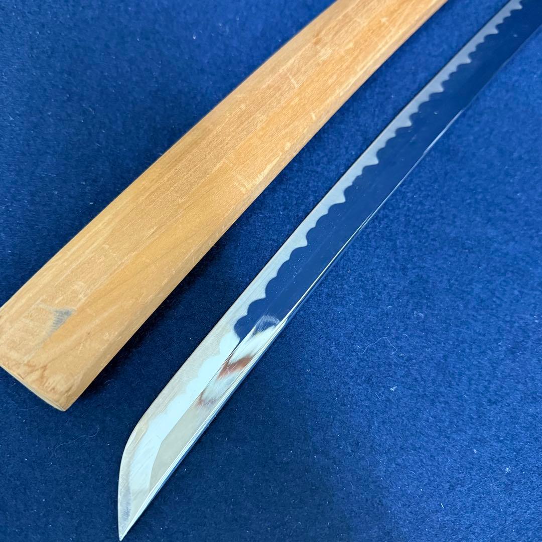 模造刀 模擬刀 太刀 白鞘 全長約103cm刃渡約72cm 重さ約1200g