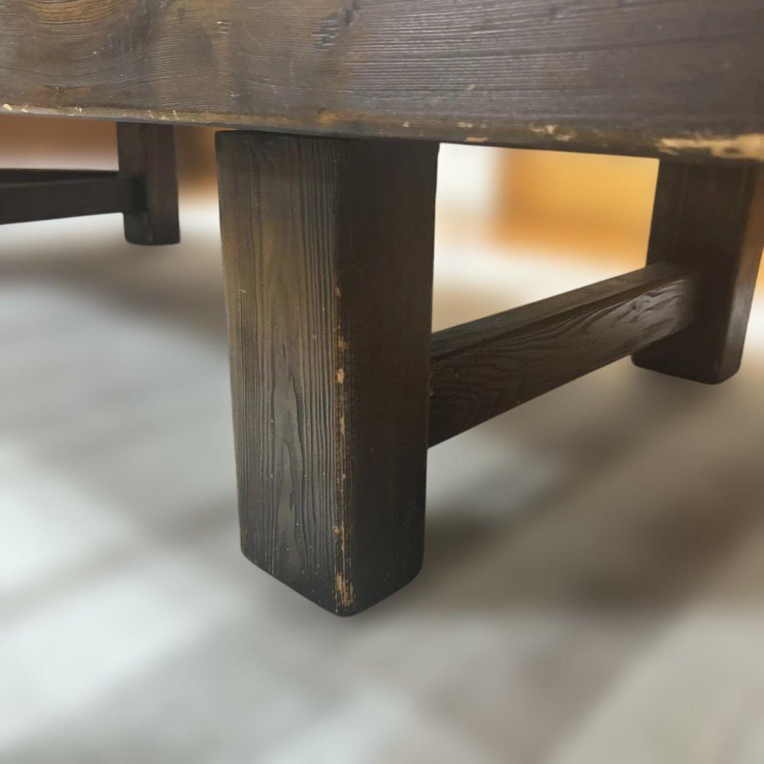 座卓　古材　古民家風　アジアン　和モダン　アンティーク　ビンテージ　レトロ