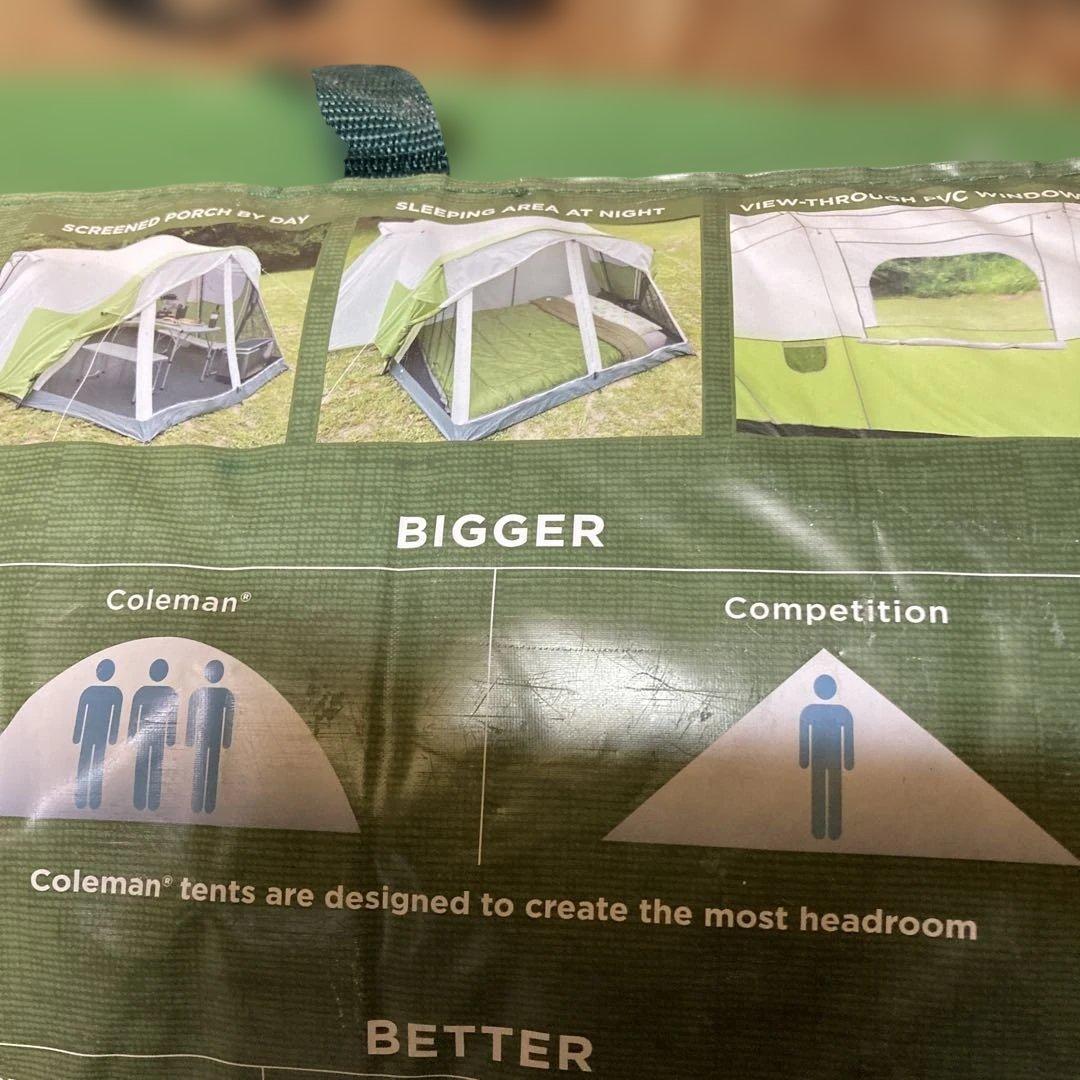 Coleman view 8人用テント