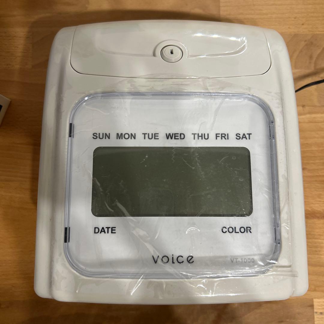 voice VT-1000 タイムレコーダー