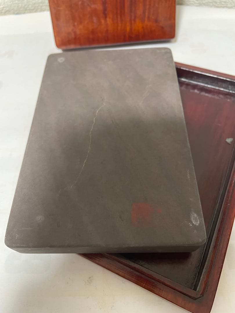 硯　すずり　箱付き硯　書道セット