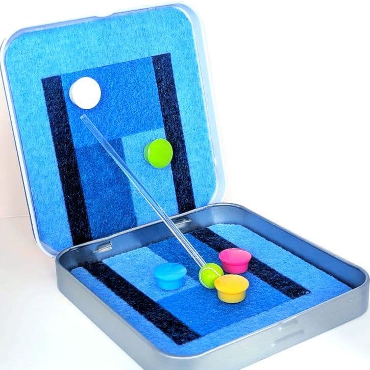 テニス作戦ボード♥色を選んでオリジナルが作れる⭐️バックに入れいつでも作戦会議