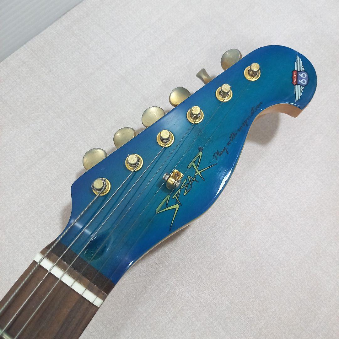SPEAR GUITAR シンライン ブルー テレキャスター セミホロウ
