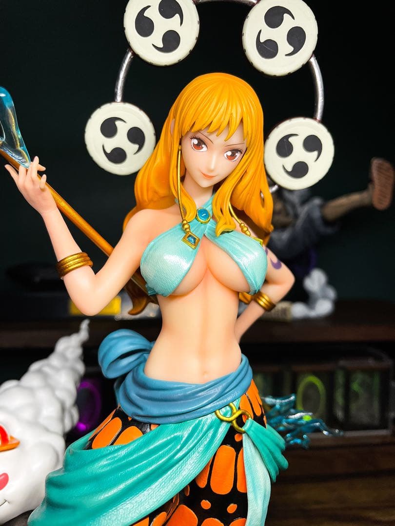 ONE PIECE エネルコス ナミ フィギュア ガレージキット