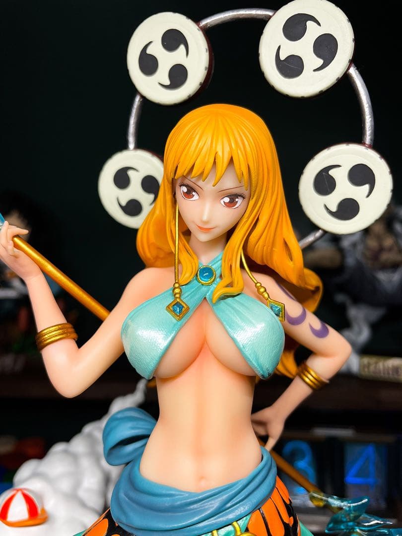 ONE PIECE エネルコス ナミ フィギュア ガレージキット