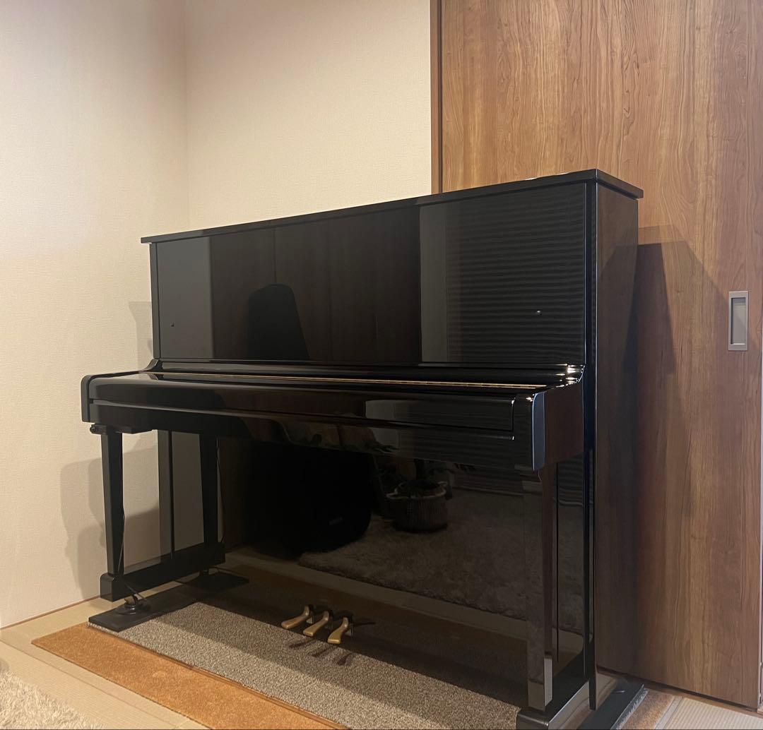 希少！1989年製 YAMAHA U10BL 鏡面黒 極上美品+KORGシステム