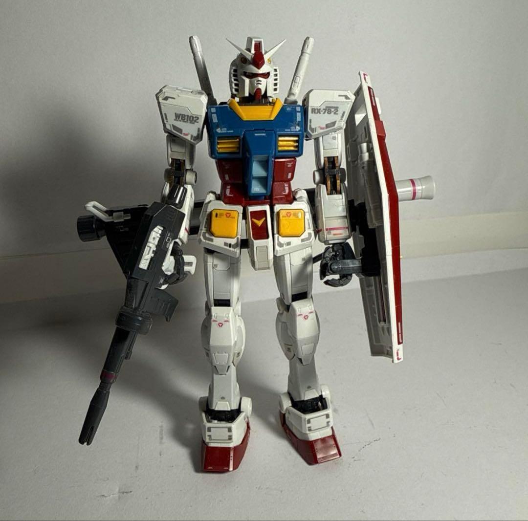 RG ジオング➕RGガンダム MS-06S 社外エフェクトパーツ付き