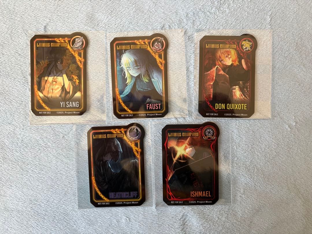 LimbusCompany リンバスカンパニー アニメイト 特典 コンプ