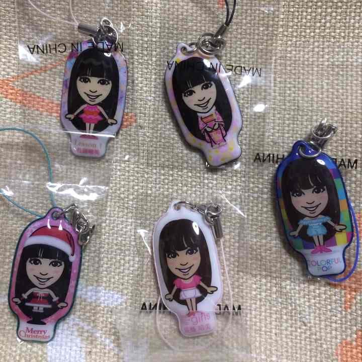 E-girls 佐藤晴美セット Flower クリーナー 千社札