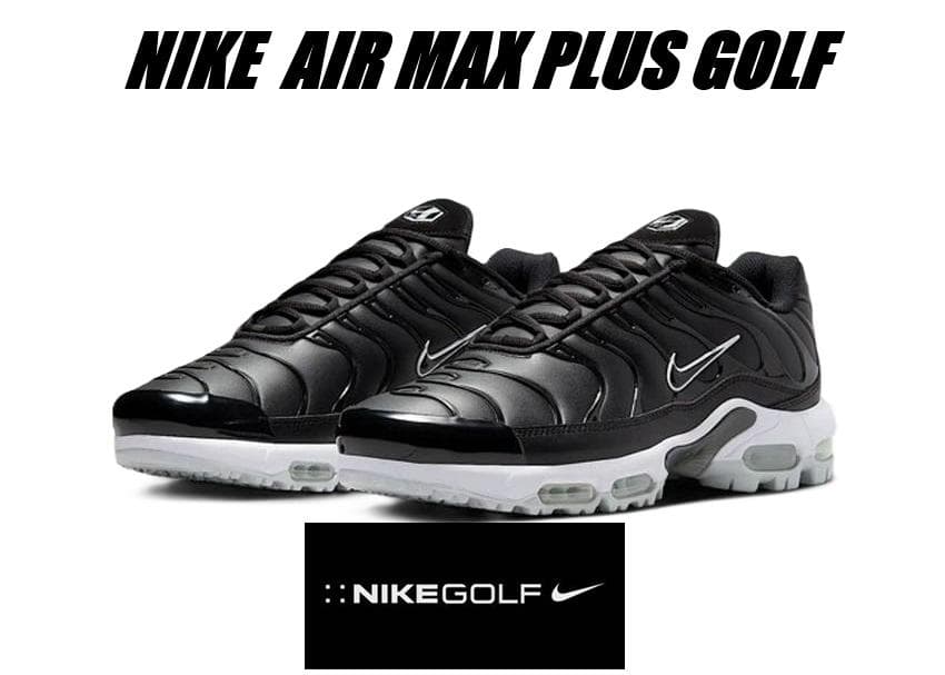 26.5cm ナイキ エアマックス プラス G FZ4150-001 ゴルフ