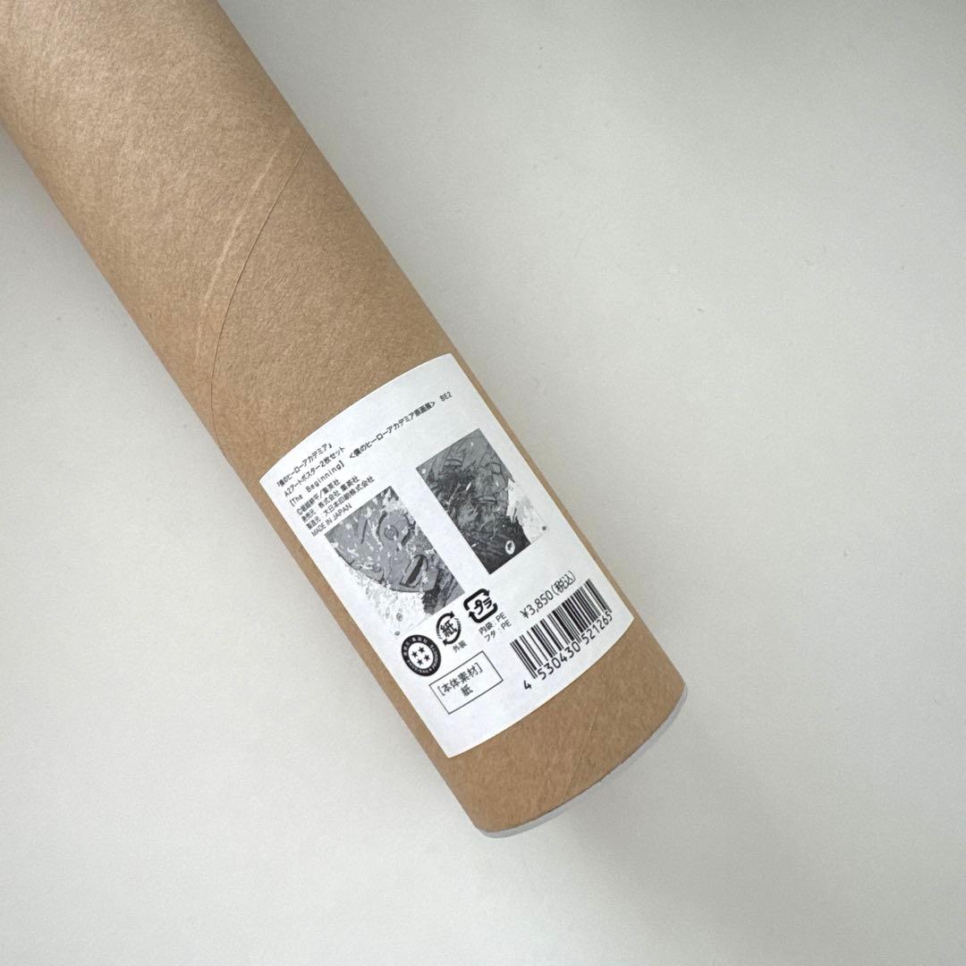 ヒロアカ 原画展 A2アートポスター 緑谷出久 爆豪勝己 2枚セット