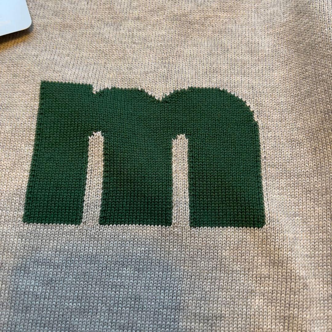 【未使用品】マンシングウェア グランドスラム　XL ニットセーター グレー 刺繍