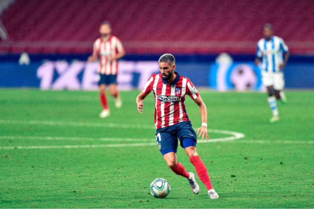 アトレティコ　ユニフォーム　カラスコ　選手支給品　ラリーガ　20/21（H）