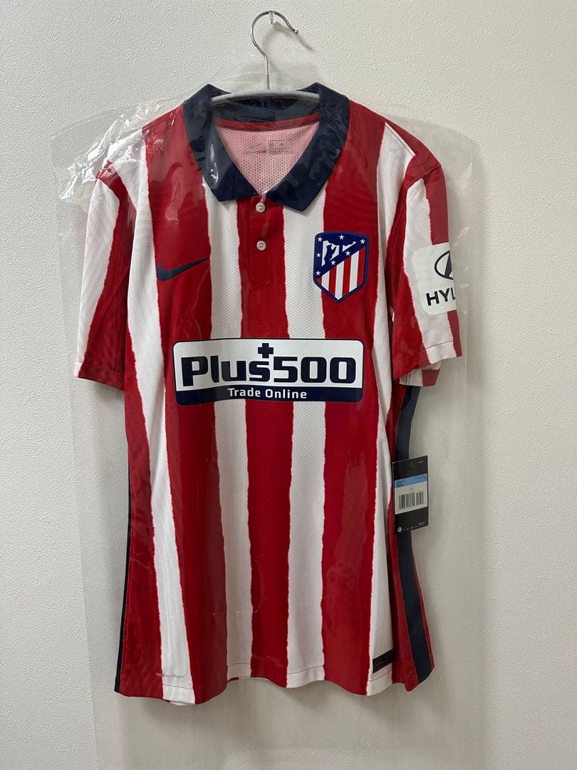 アトレティコ　ユニフォーム　カラスコ　選手支給品　ラリーガ　20/21（H）