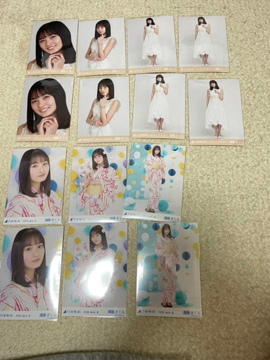 トレカ 生写真　遠藤さくら　生写真