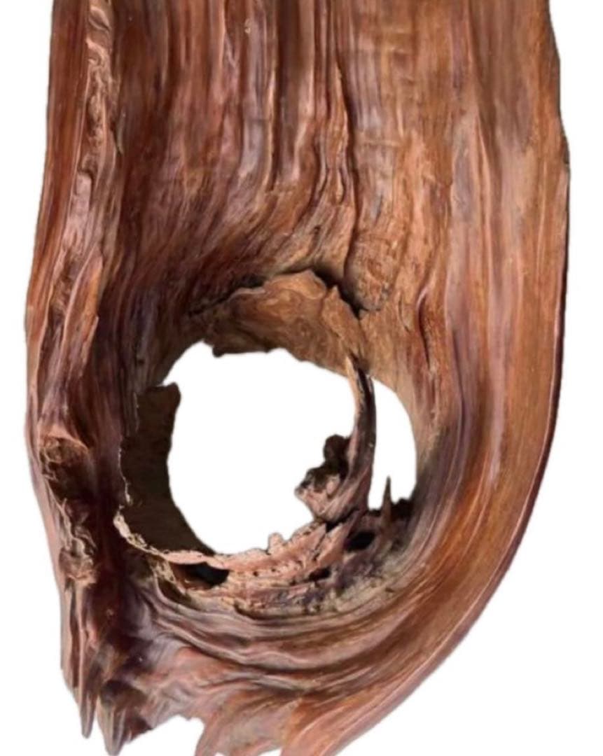 屋久杉　希少　壺置き台　飾り台　世界遺産　昭和レトロ　ウッド 屋久杉工芸品