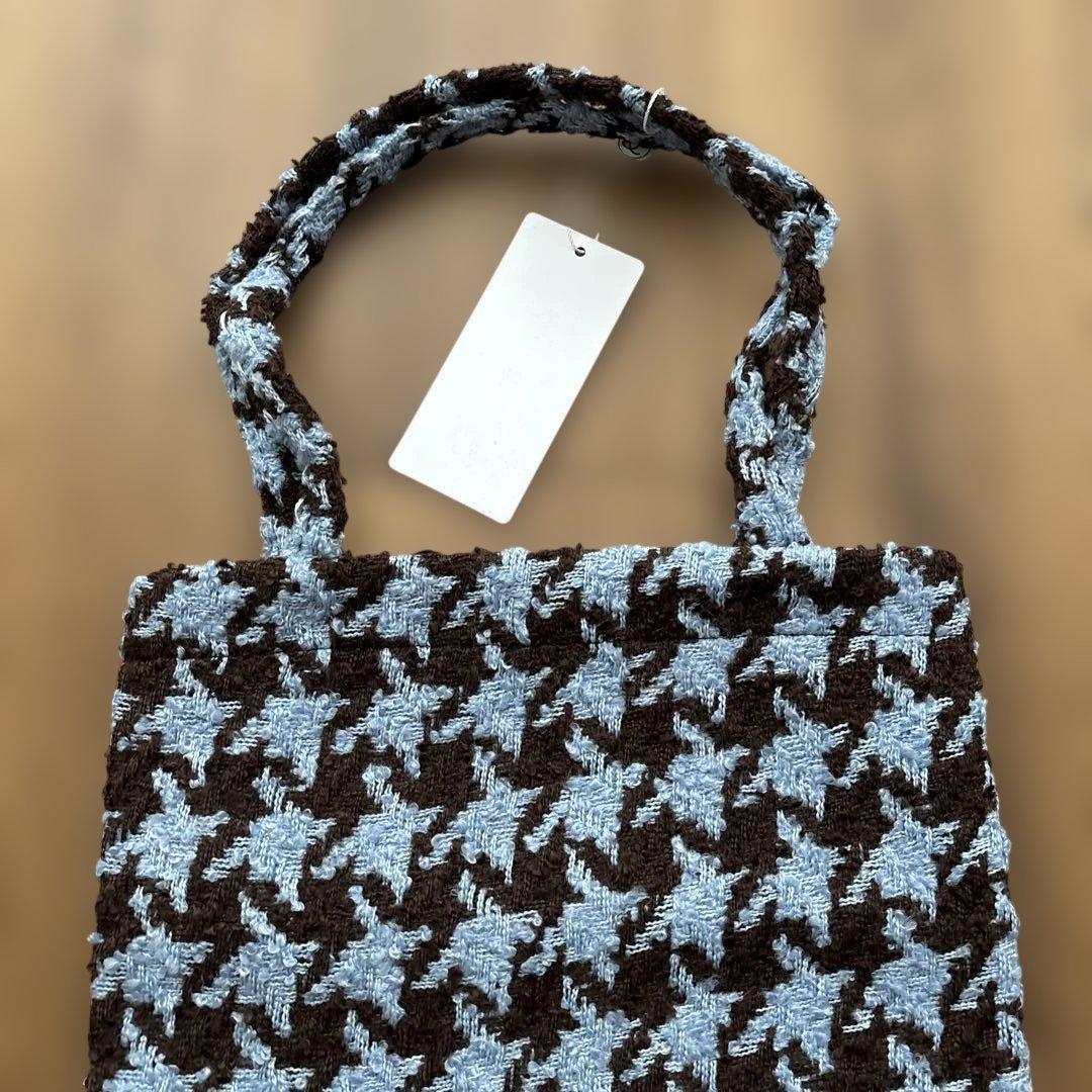 CHANELツイードトートバッグ