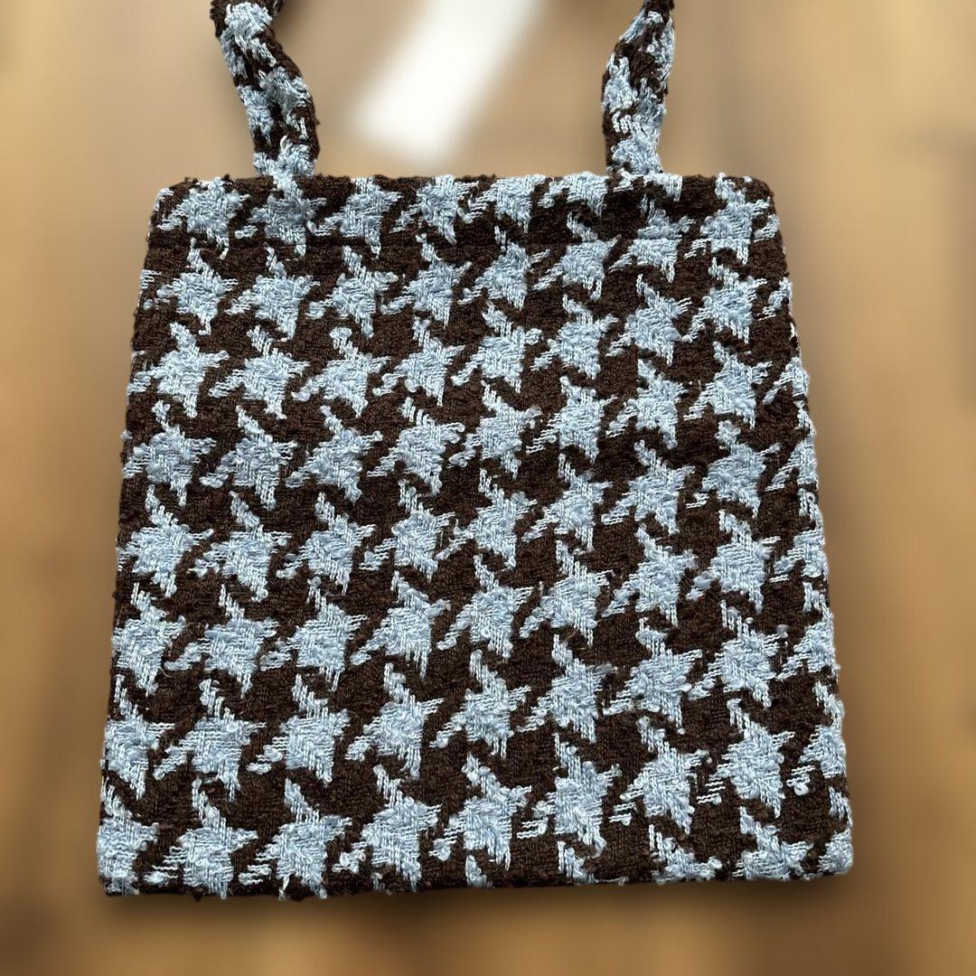 CHANELツイードトートバッグ