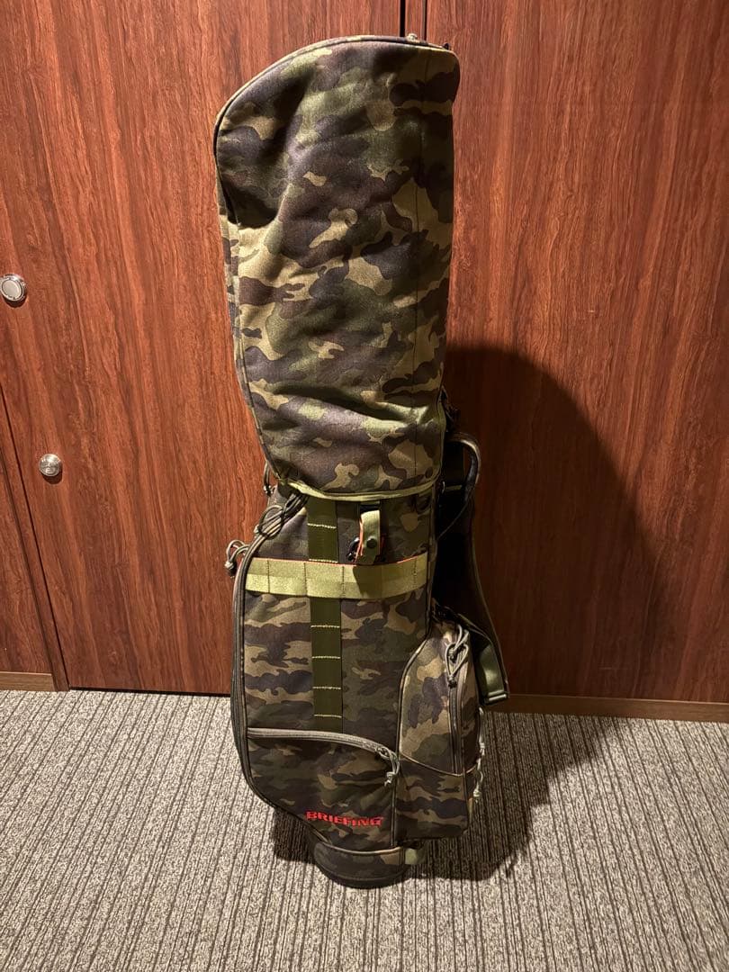 Briefing キャディバッグ CR-8 グリーンカモ