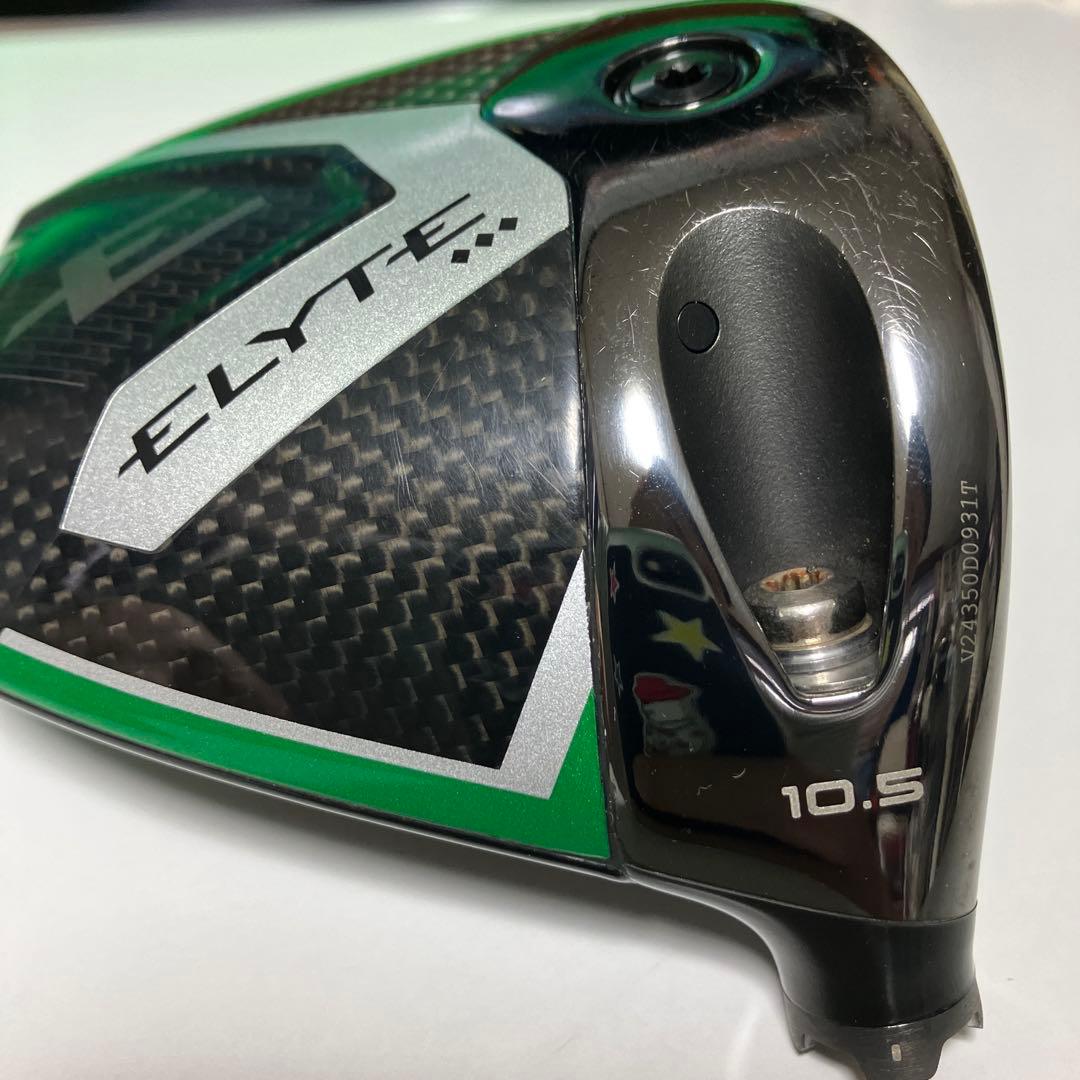 キャロウェイ　エリートトリプルダイヤドライバー 10.5° ヘッドのみ