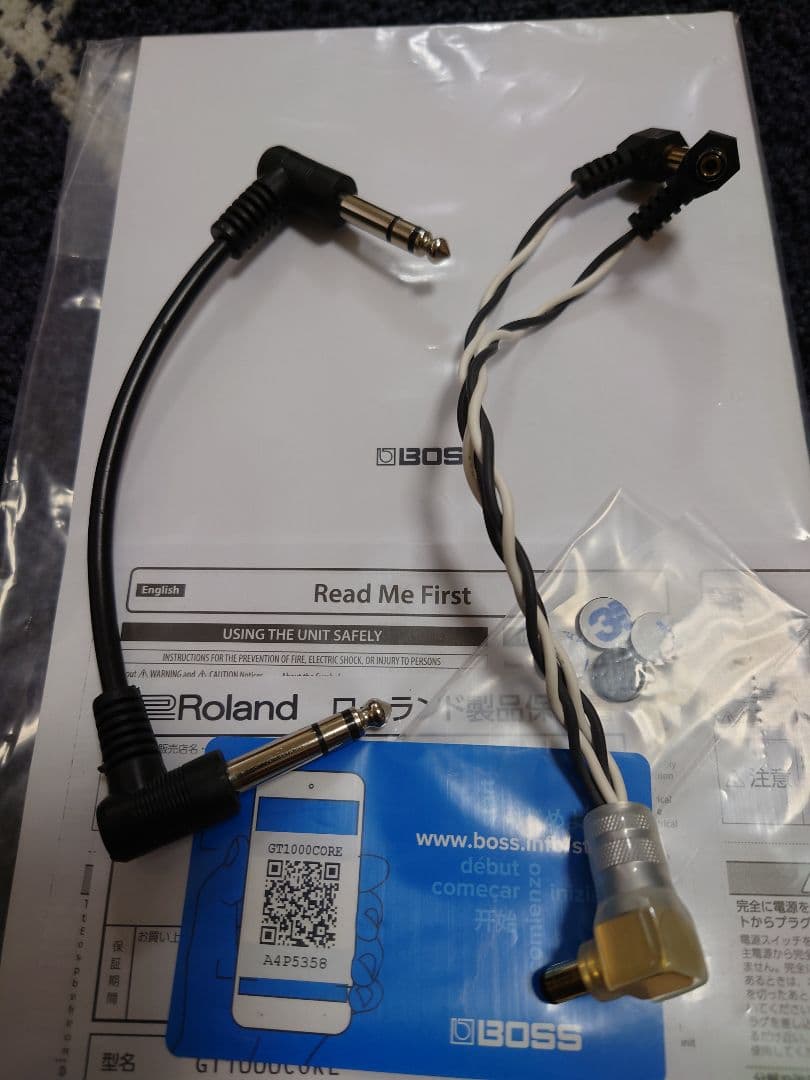 BOSS GT-1000CORE、FS-7、Current Doublerセット