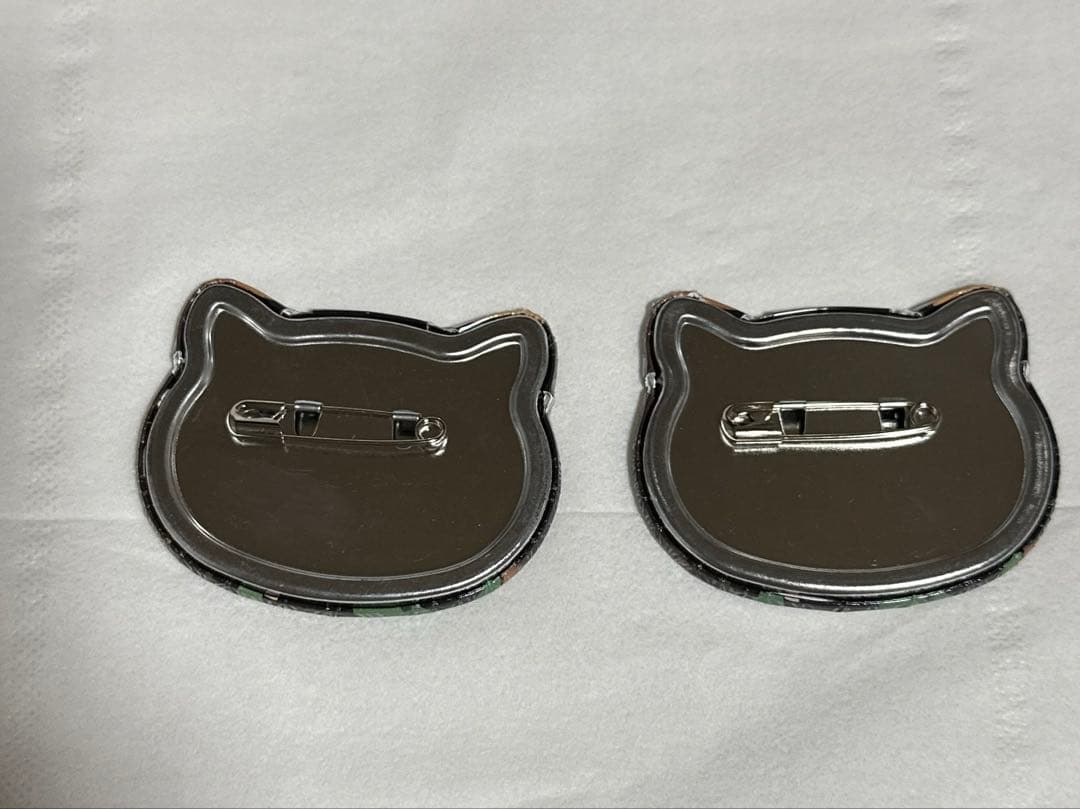 鬼滅の刃　竃門炭治郎　炭治郎　ケモミミ缶バッジ　2個