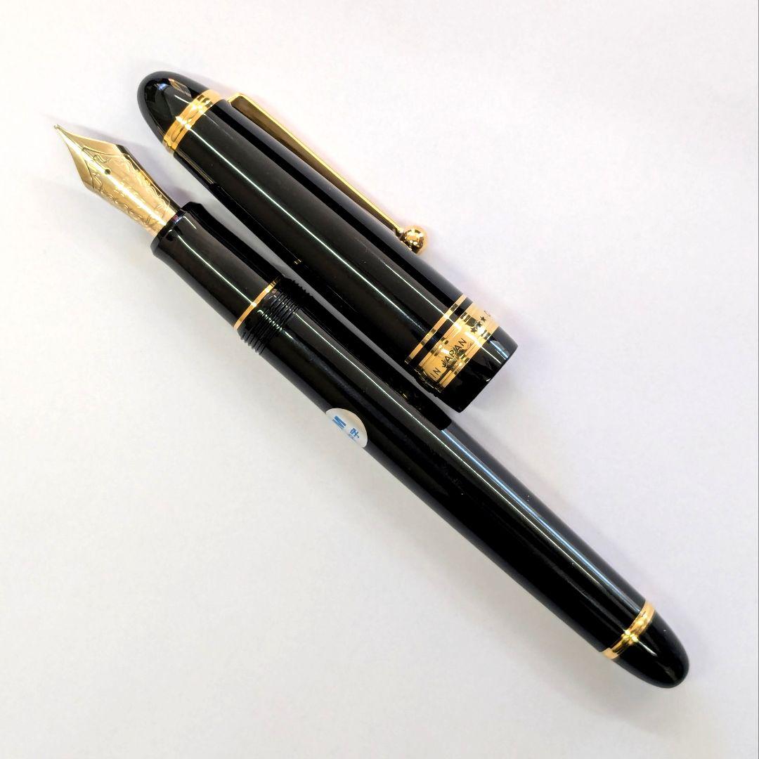 パイロット カスタム 743 万年筆 ブラック 15 M 中字 箱 付属品つき