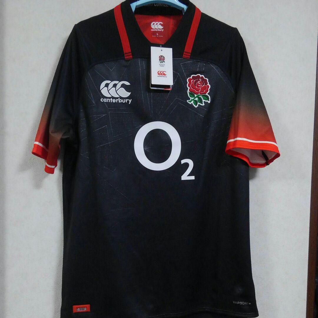 イングランド　away　レプリカ　ラグビージャージ　カンタベリー正規品　【新品】