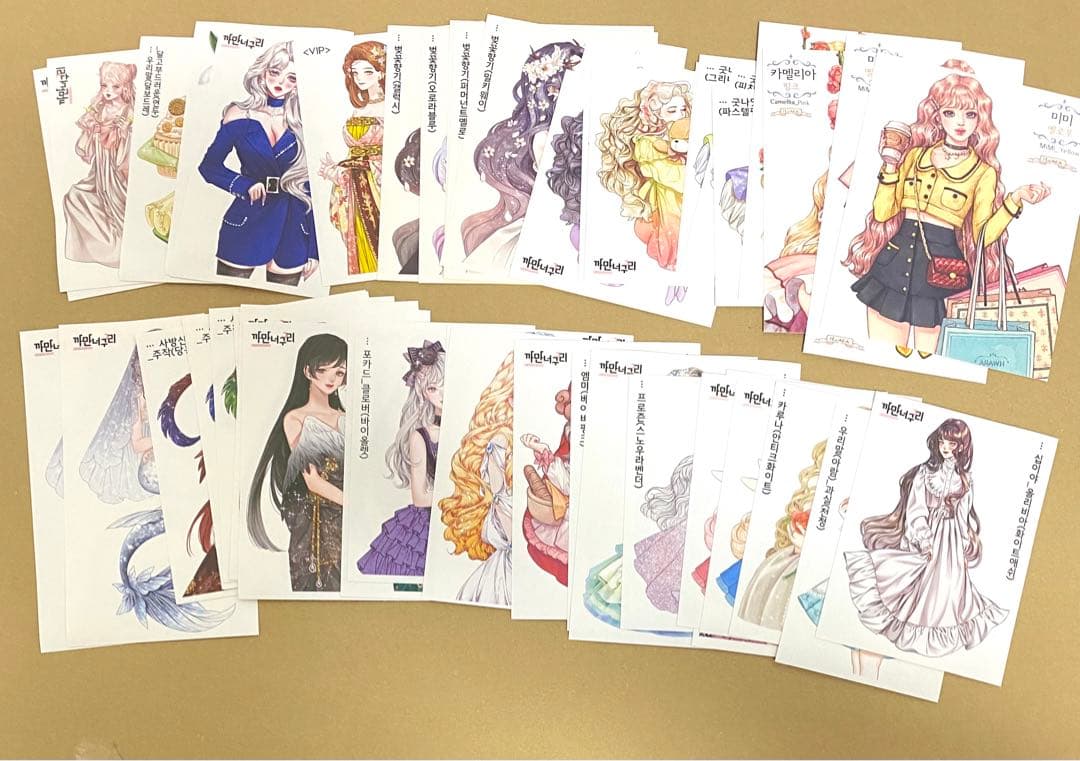 海外 韓国 作家 人物 ステッカー シール 350枚 セット コラージュ 装飾