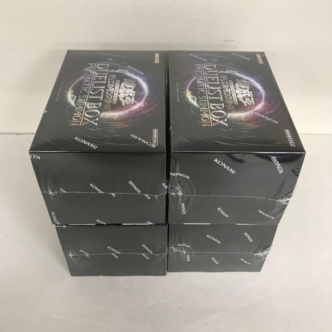 遊戯王 デュエリストボックス プリズマティック サモン 未開封 4個セット