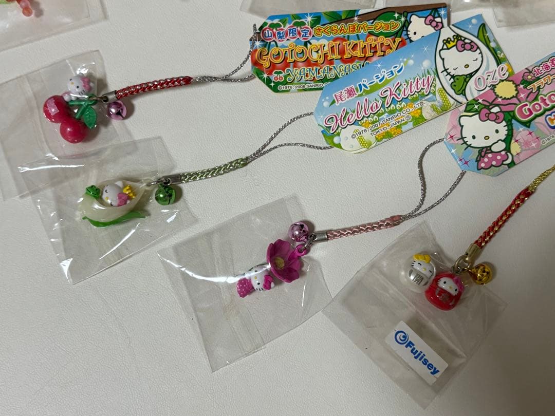 【みやざき様】ハローキティ ストラップ5個セット