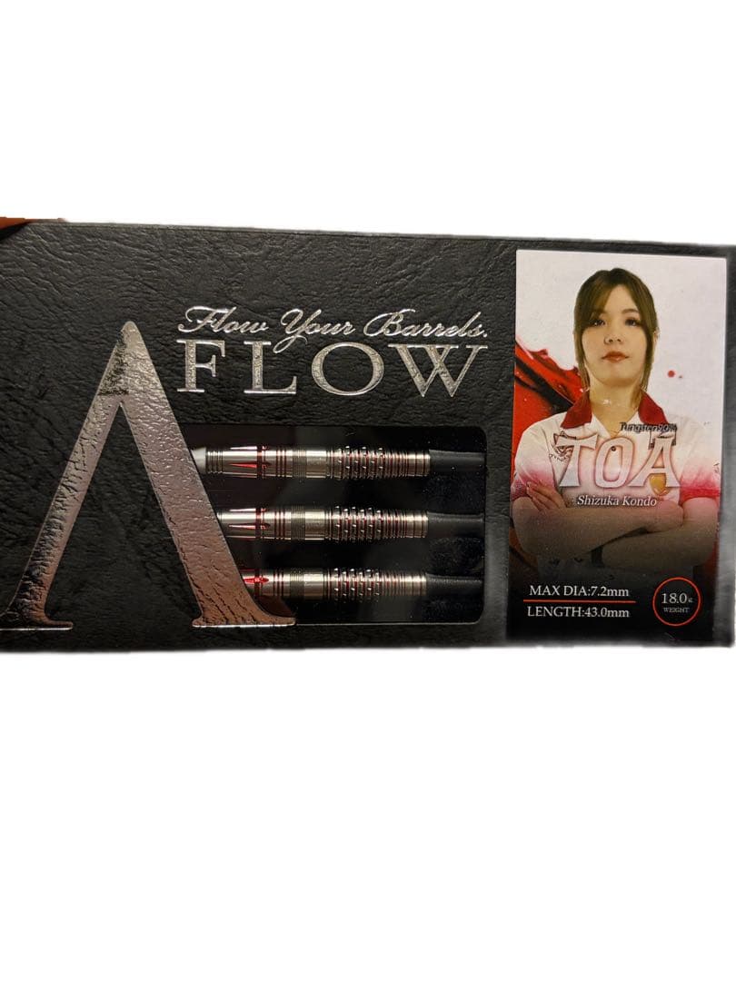 ダーツバレル:A-FLOW DYNASTY TOA 近藤静香モデル