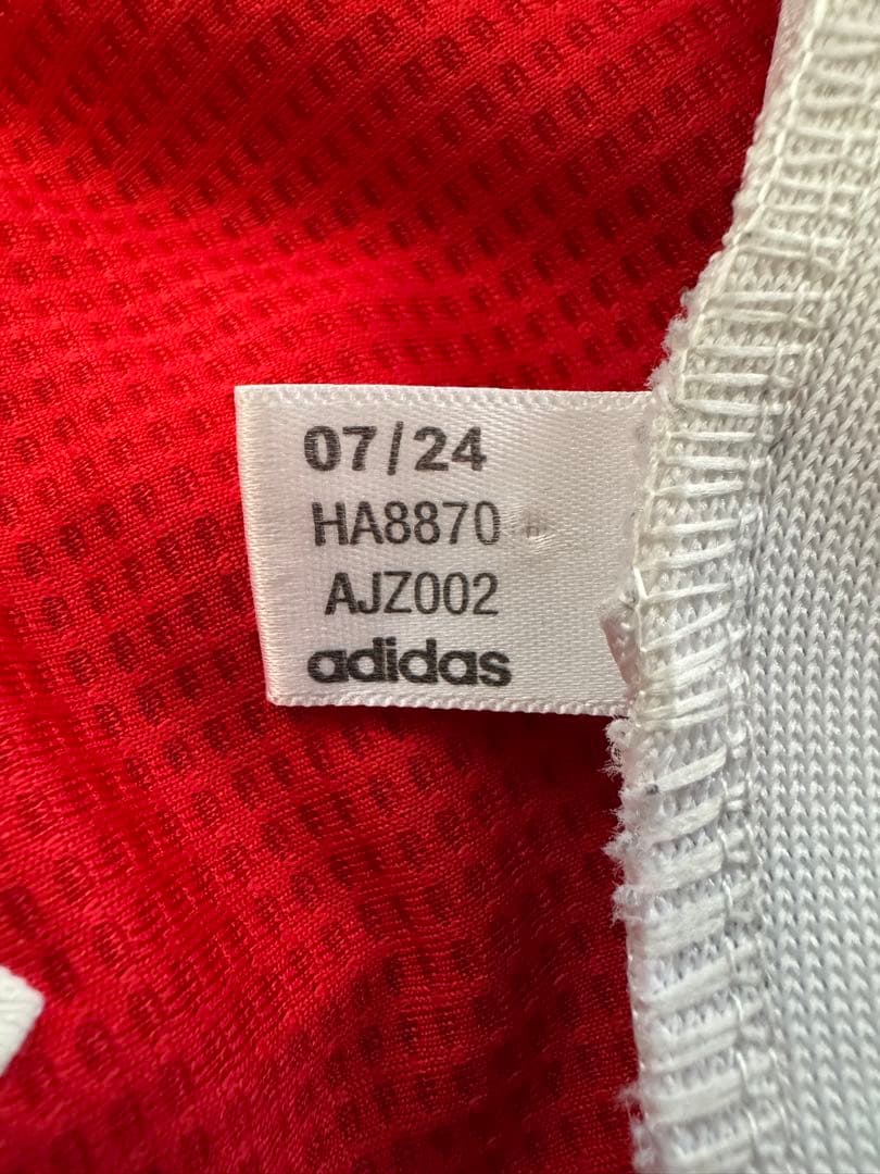 アーセナル 24/25 ユニフォーム(No.29 ハヴァーツ/長袖/Lサイズ)