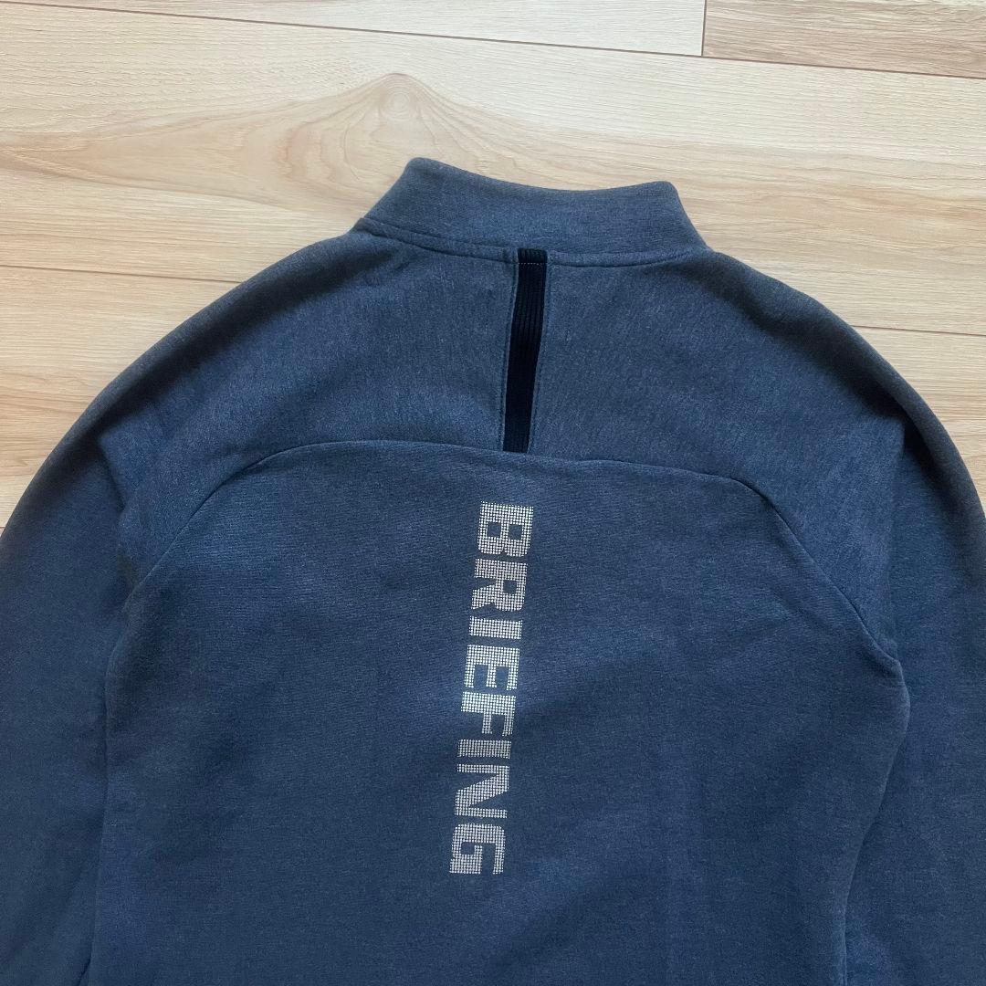 BRIEFING ブリーフィング　ハーフジップ ダンボールニット　長袖　メンズ